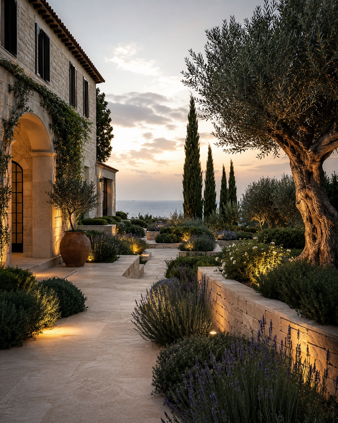 Mediterranean landscape architecture