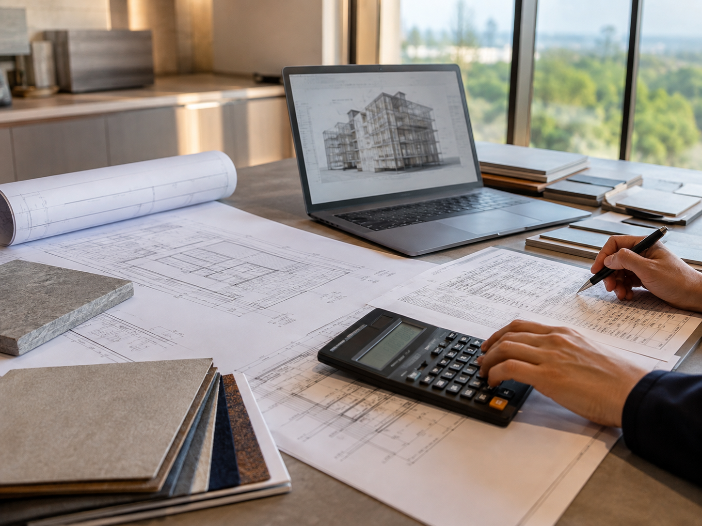 Quantity surveying cost planning and project documentation
