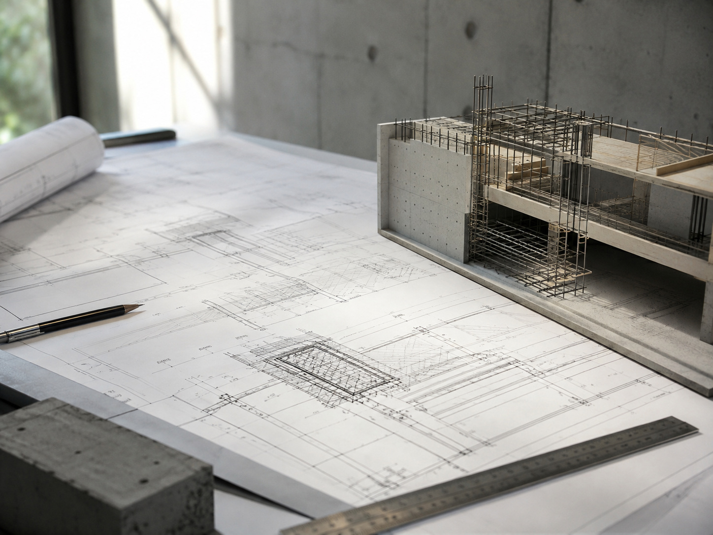 Detailed structural engineering design